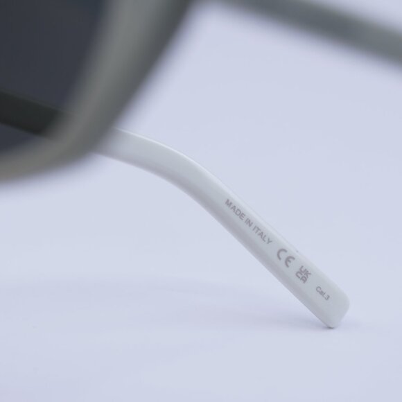 ?️ New Saint Laurent SL277 011 Sunglasses - White Frame, Grey Lenses main image 2
